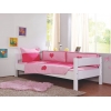 Roupa de cama infantil com coraçoes rosa