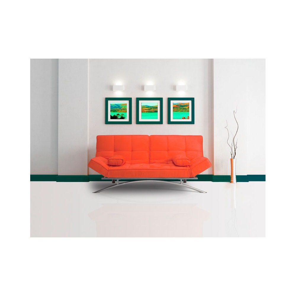 SOFA CLIC CLAC LARANJA SARDENHA