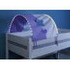 CAMA SEMI ALTA INFANTIL COM SLIDE E TORRE PEGASUS