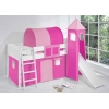 Cama escorregador rosa pink