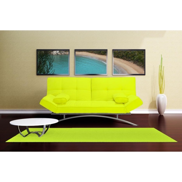 SOFÁ CAMA SARDENHA AMARELA