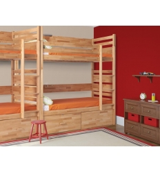 Beliche com gavetas com chave albergues