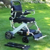cadeira de rodas dobravel em aluminio