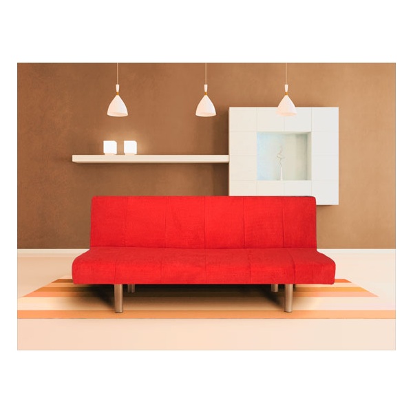 SOFÁ-CAMA VERMELHO MALLORCA