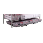 Cama ninho amovível com rodas