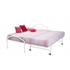 Cama Aço branca