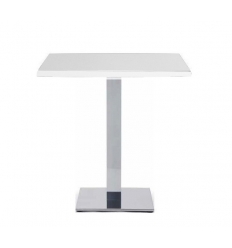 Mesa hotelaría branca