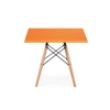 Mesa moderna laranja