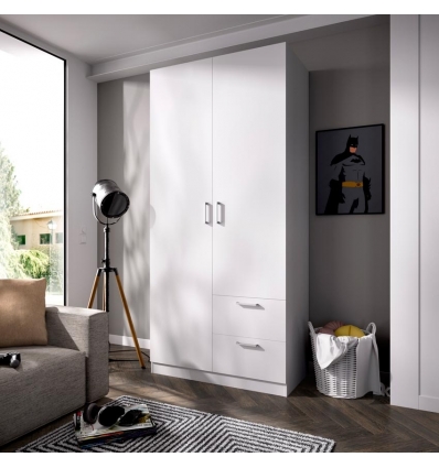 Armário com 2 portas e 2 gavetas