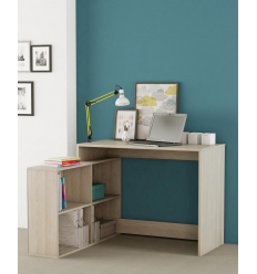 mesa com pratelerias