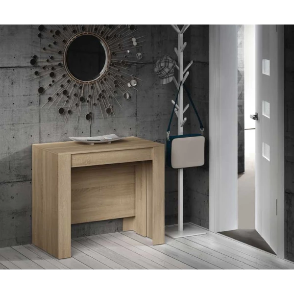 Mesa adaptável com 5 posições. Até 10 comensais. Mesa extensível para convidados. Prática e funcional.