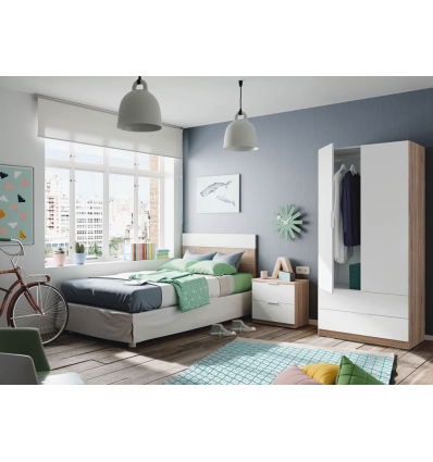 Armario de 2  portas e 2 gavetas Lincoln