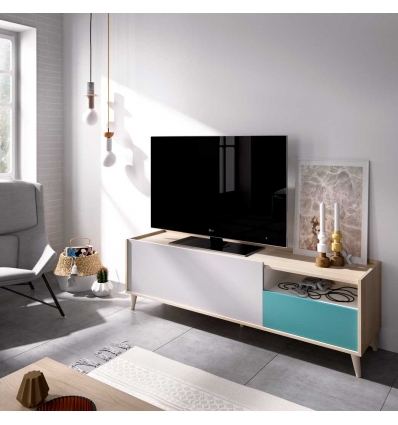 MUEBLE DE TV ESTILO RETRO POP