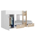 CAMA TRAIN COM ROUPEIRO COLIN ARTIC