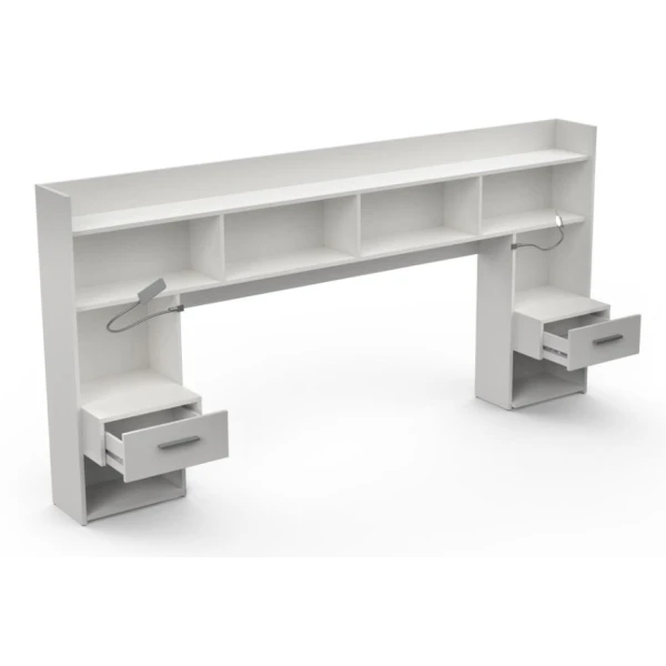 Cama De Casal Com Cabeceira E Mesinhas De Cabeceira