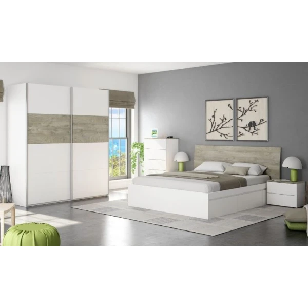 Guarda Roupa Bicolor 2 Portas