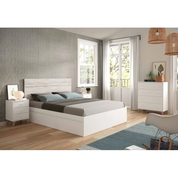 Cabeceira E 2 Mesas Laterais