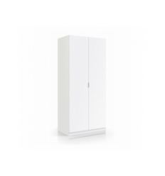 Guarda Roupa Branco 2 Portas