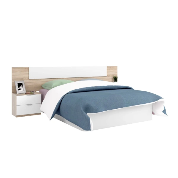 Cabeceira Com Mesinhas De Cabeceira