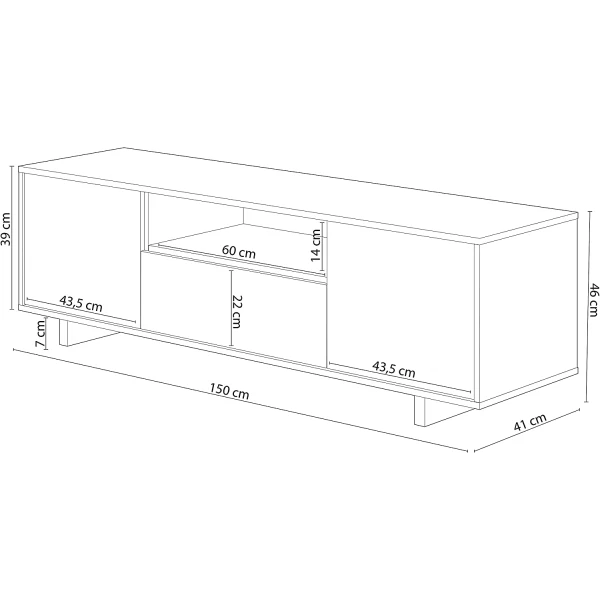 Armário De TV Compacto