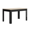MESA DE JANTAR EXTENSÍVEL NO ESTILO INDUSTRIAL WEY