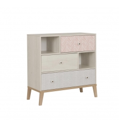 CÓMODA JUVENIL CON 3 CAJONES TERRAL