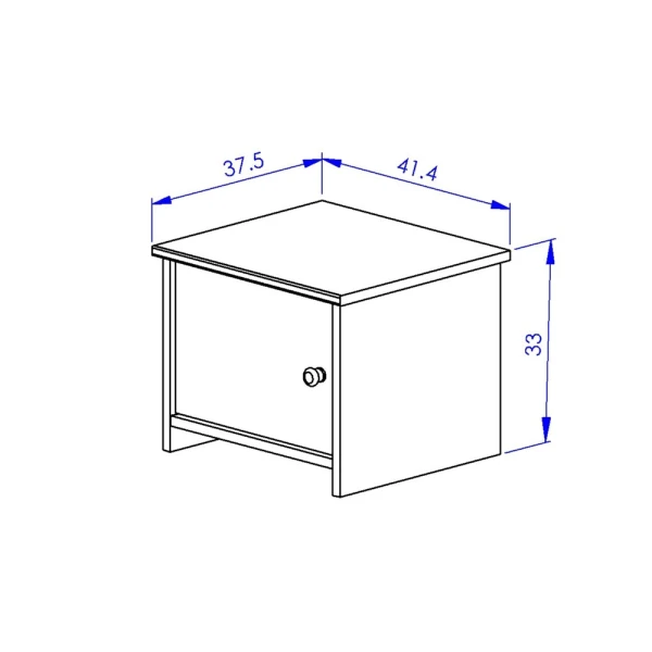 MESITA DE NOCHE JUVENIL POSTEL