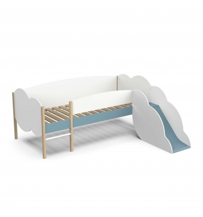 CAMA INFANTIL CON TOBOGAN KUMI