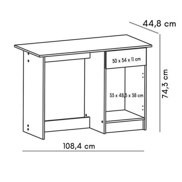 Escrivaninha pequena