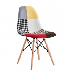 Cadeira nordica patchwork