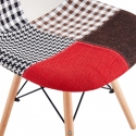 Cadeira nordica patchwork