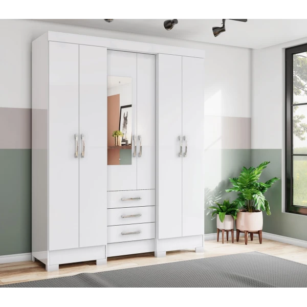 ARMARIO ROPERO CON ESPEJO ANTARES