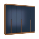 GUARDA-ROUPA 6 PORTAS COM GAVETAS ESKY