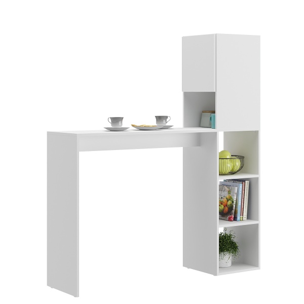 MESA ALTA CON ESTANTES CLEVER