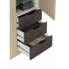 GUARDA-ROUPA 3 PORTAS E 3 GAVETAS NINE